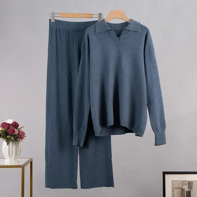 Moeiteloos Stijlvol Set kleur Haze blauw