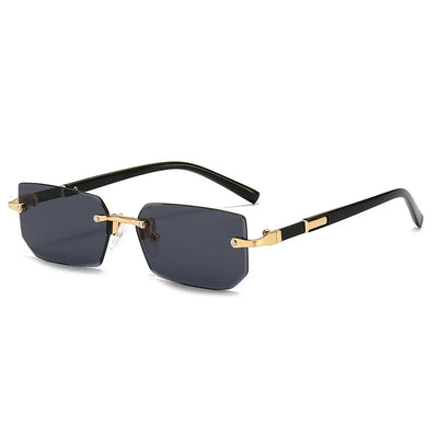 Vintage Vierkante Zonnebril – Retro Look