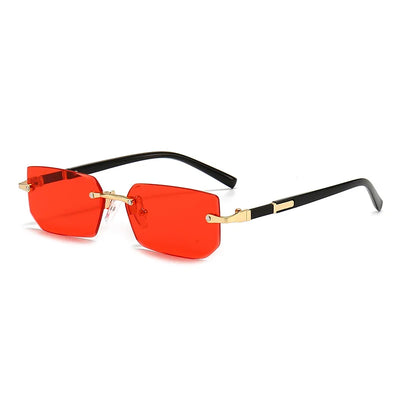 Vintage Vierkante Zonnebril – Retro Look
