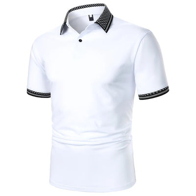 Herenpolo Urban Effen Kleur