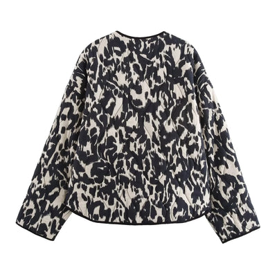 Herfst Statement Jas – Elegante Rand