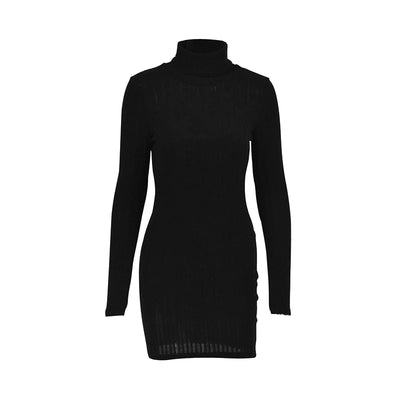 Chique Sheath Jurk – Lange Mouwen & Moderne Pasvorm