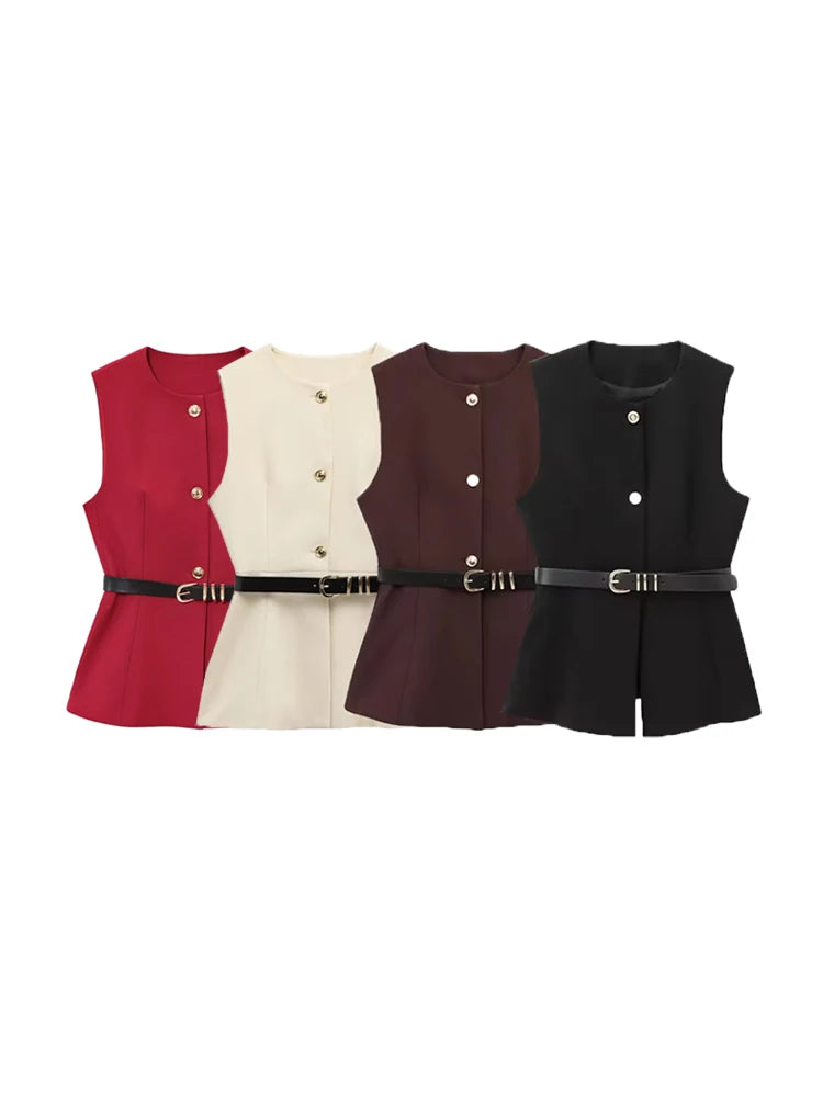 Elegante Mouwloze Bodywarmer – Modern & Stijlvol