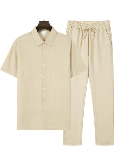 Stedelijke Klassieker – Overhemd & Broek in Tijdloze Stijl