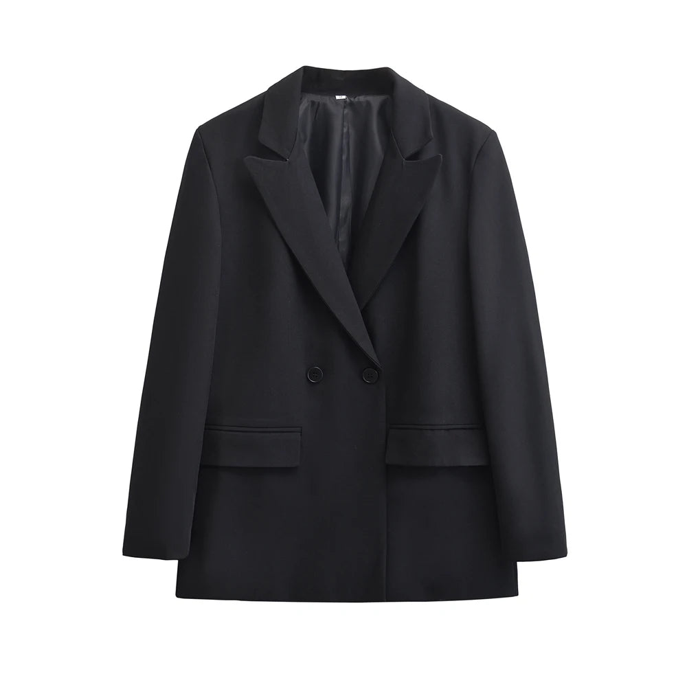 Getailleerde Geplooide Blazer