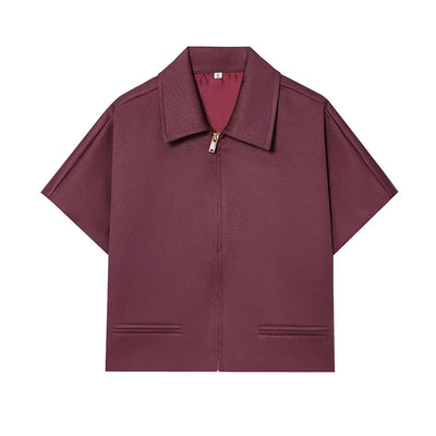 Chique Kort Jasje – Ritsdetail & Trendy Pasvorm