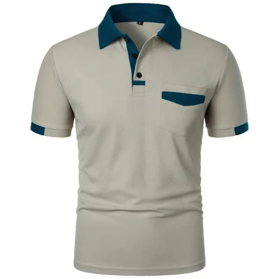 Heren Polo met Zak – Strak & Stijlvol