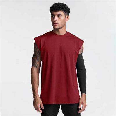 Sportieve Tanktop voor Heren – Krachtige Minimalistische Pasvorm