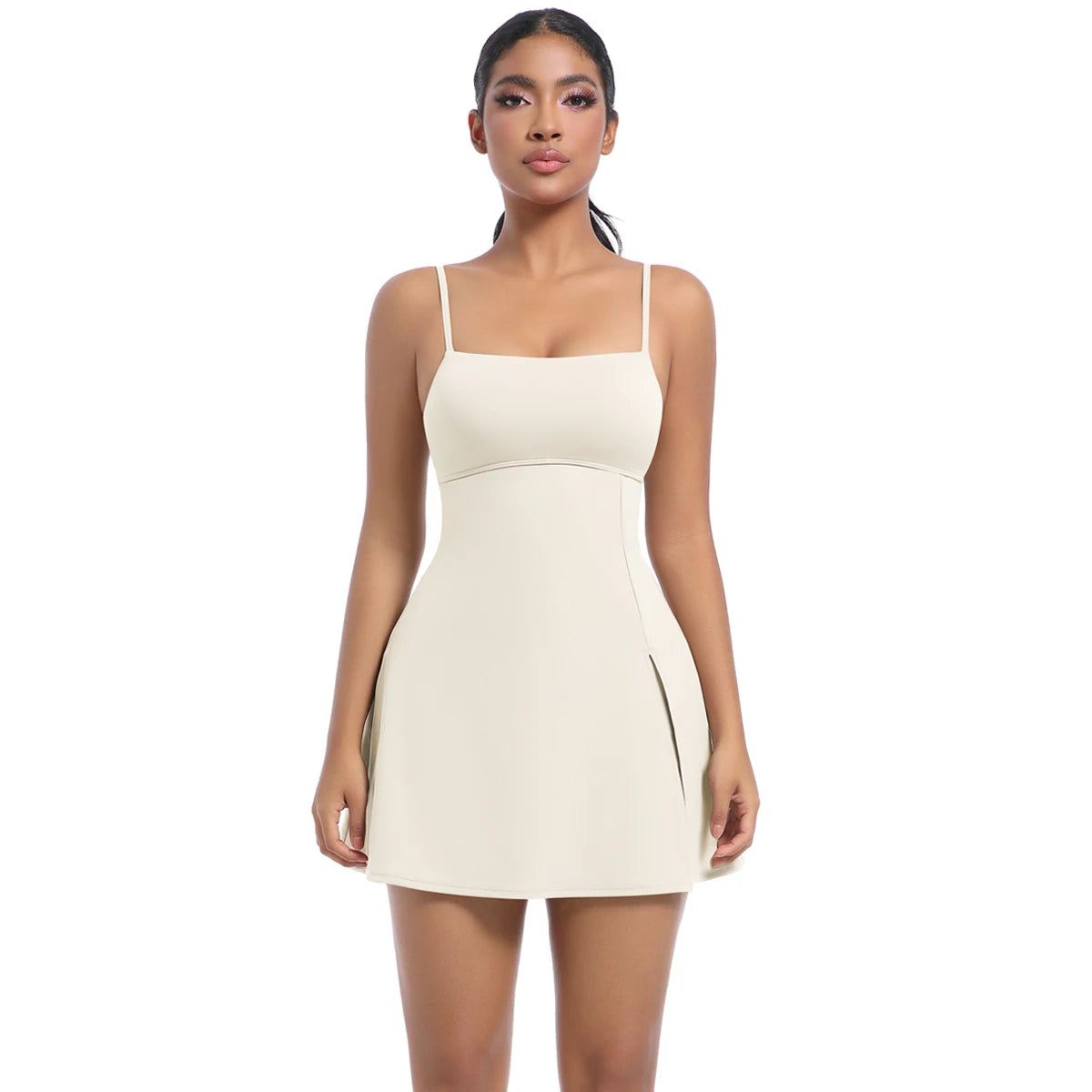 Sportieve Rok-Jumpsuit – Slanke Pasvorm voor Actieve Vrouwen
