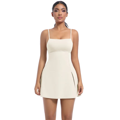 Sportieve Rok-Jumpsuit – Slanke Pasvorm voor Actieve Vrouwen