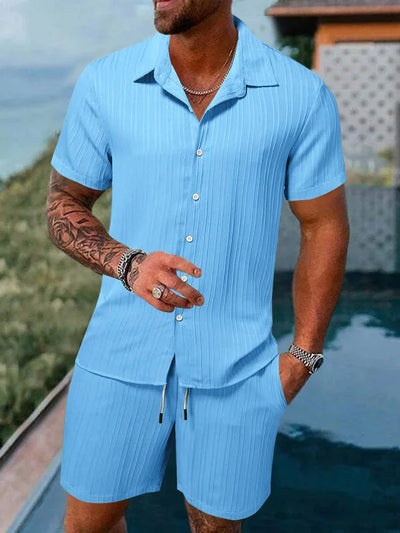 Stijlvolle Zomerset voor Heren – Effen Resortlook