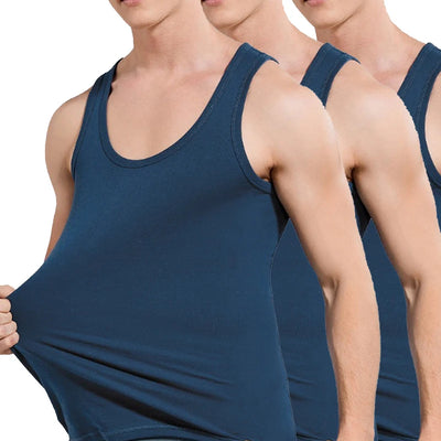 Trendy Mouwloze Onderhemden – 3-Pack Sportshirts