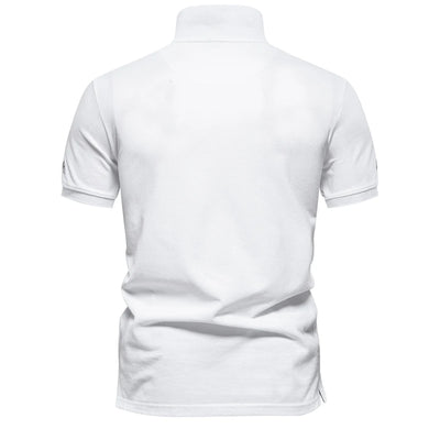 Modern Fit Polo – Korte Mouw met Kenmerkende Stijl