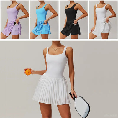 Sporty Workout Dress for Women – Minimalist Power Look