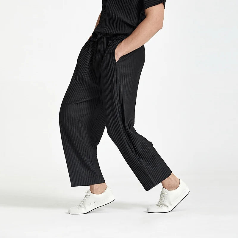 Heren Zomerbroek – Losse Straight Fit Streetwear Broek