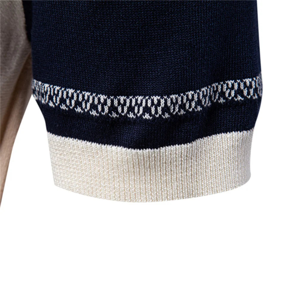 Contrastpaneel Polo – Sportieve Elegant
