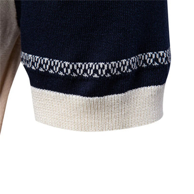 Contrastpaneel Polo – Sportieve Elegant