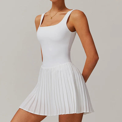 Sporty Workout Dress for Women – Minimalist Power Look