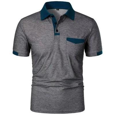 Heren Polo met Zak – Strak & Stijlvol