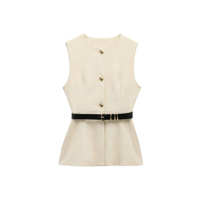 Elegante Mouwloze Bodywarmer – Modern & Stijlvol