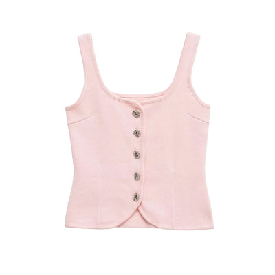 Chique Corsetstijl Top – Modern Casual