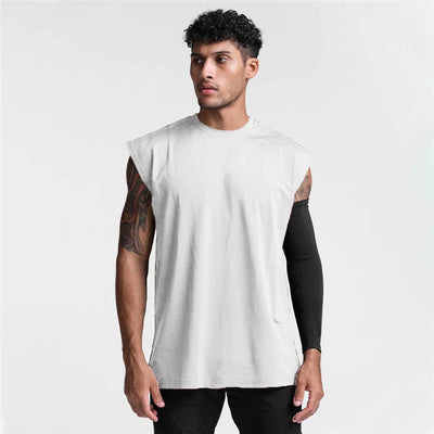 Sportieve Tanktop voor Heren – Krachtige Minimalistische Pasvorm