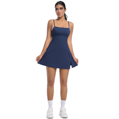 Sportieve Rok-Jumpsuit – Slanke Pasvorm voor Actieve Vrouwen