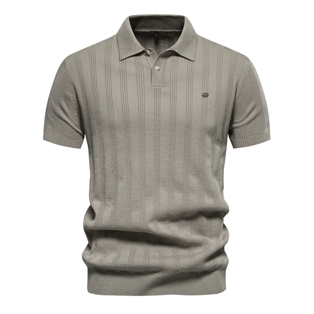 Moderne Geribde Polo – Moeiteloos Coole Look