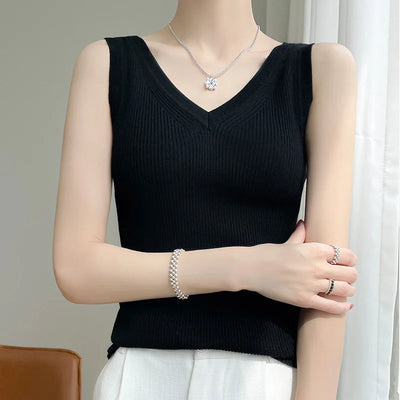 Stijlvolle Knitted Tanktop