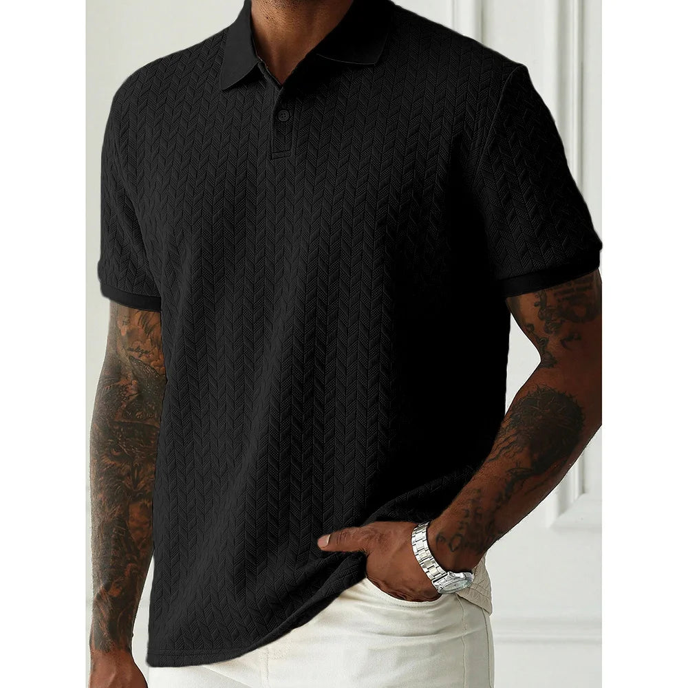 Herenmode Poloshirt – Zwaar & Modern Design
