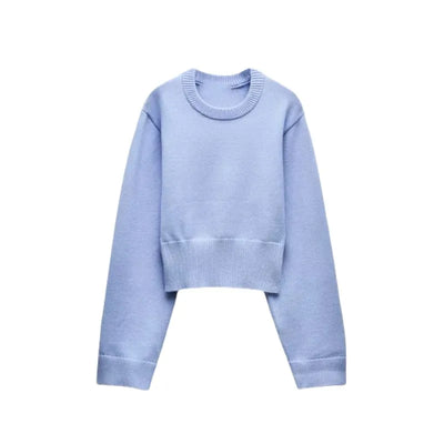 Losse Mouwen Gebreide Trui – Moderne Chic