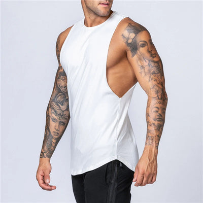 Trendy Spiertank voor Heren – Zomerse Gymlook