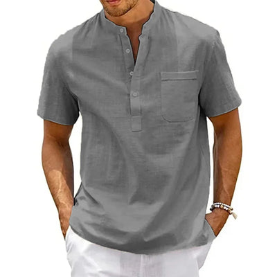 Casual Zomerhemd – Strakke Look, Streetwear Vibe