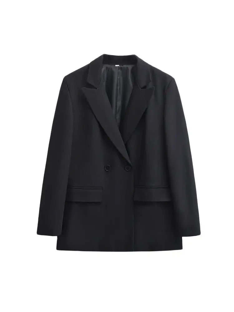 Getailleerde Geplooide Blazer