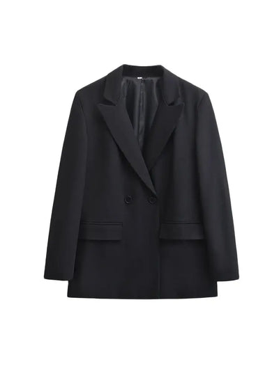 Getailleerde Geplooide Blazer