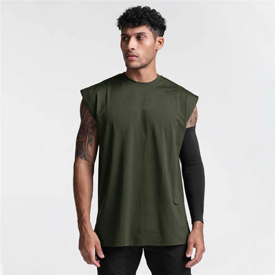 Sportieve Tanktop voor Heren – Krachtige Minimalistische Pasvorm