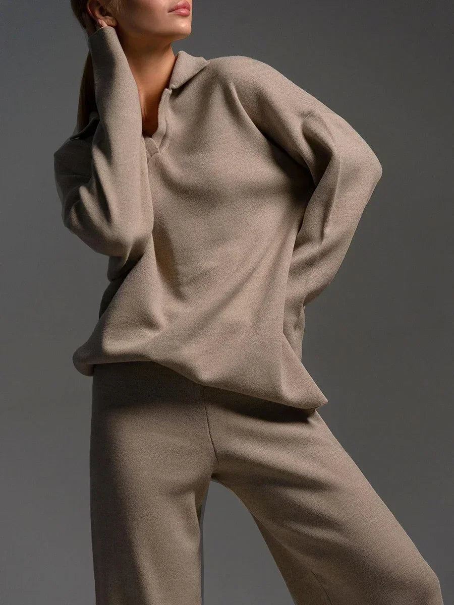 Moeiteloos Stijlvol Set kleur Khaki