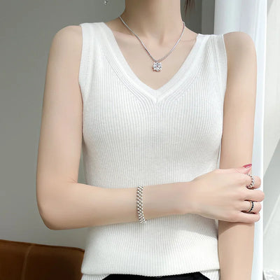 Stijlvolle Knitted Tanktop