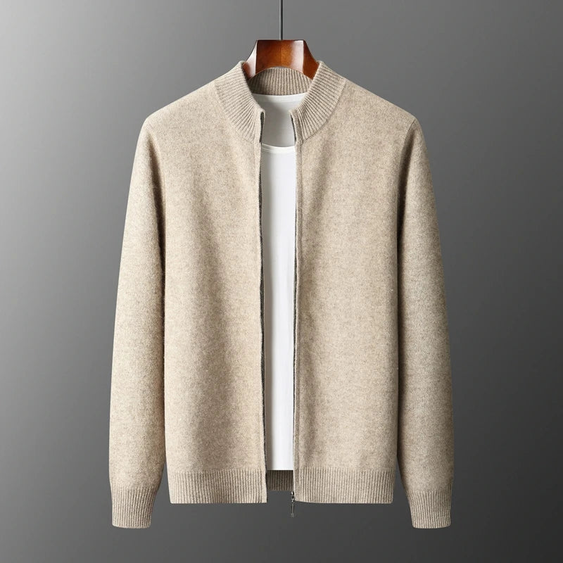 Cardigan met Opstaande Kraag – Strak & Warm