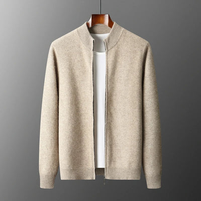Cardigan met Opstaande Kraag – Strak & Warm