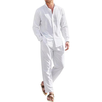 Herenpak in Effen Kleur – Minimalistisch & Trendgericht