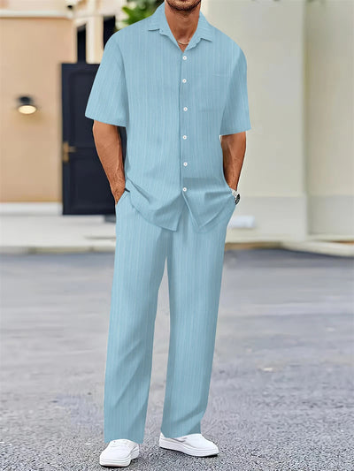 Stedelijke Klassieker – Overhemd & Broek in Tijdloze Stijl