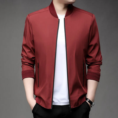 Heren Casual Jas – Moderne Voorjaarsstijl