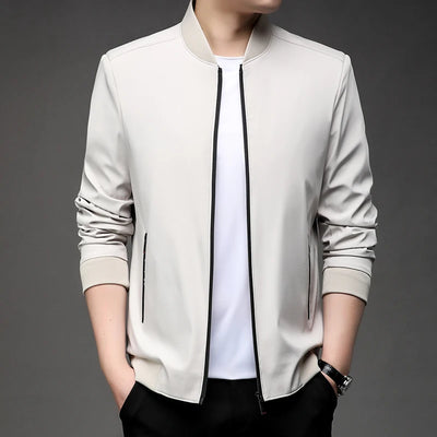 Heren Casual Jas – Moderne Voorjaarsstijl