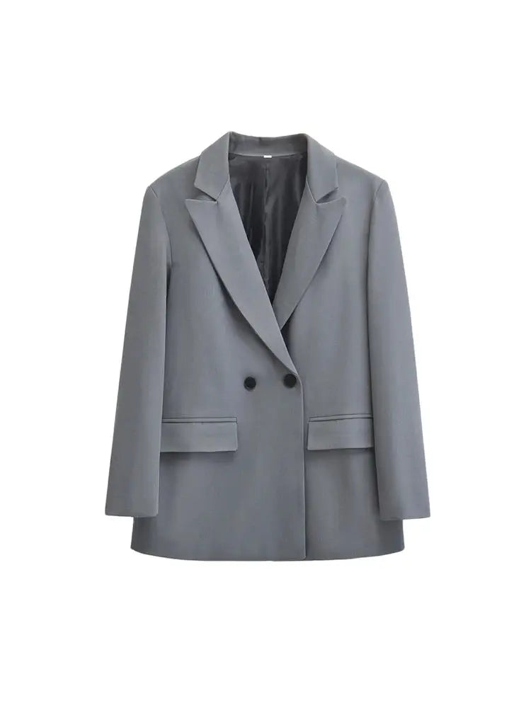 Getailleerde Geplooide Blazer