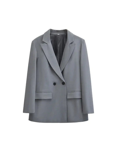 Getailleerde Geplooide Blazer