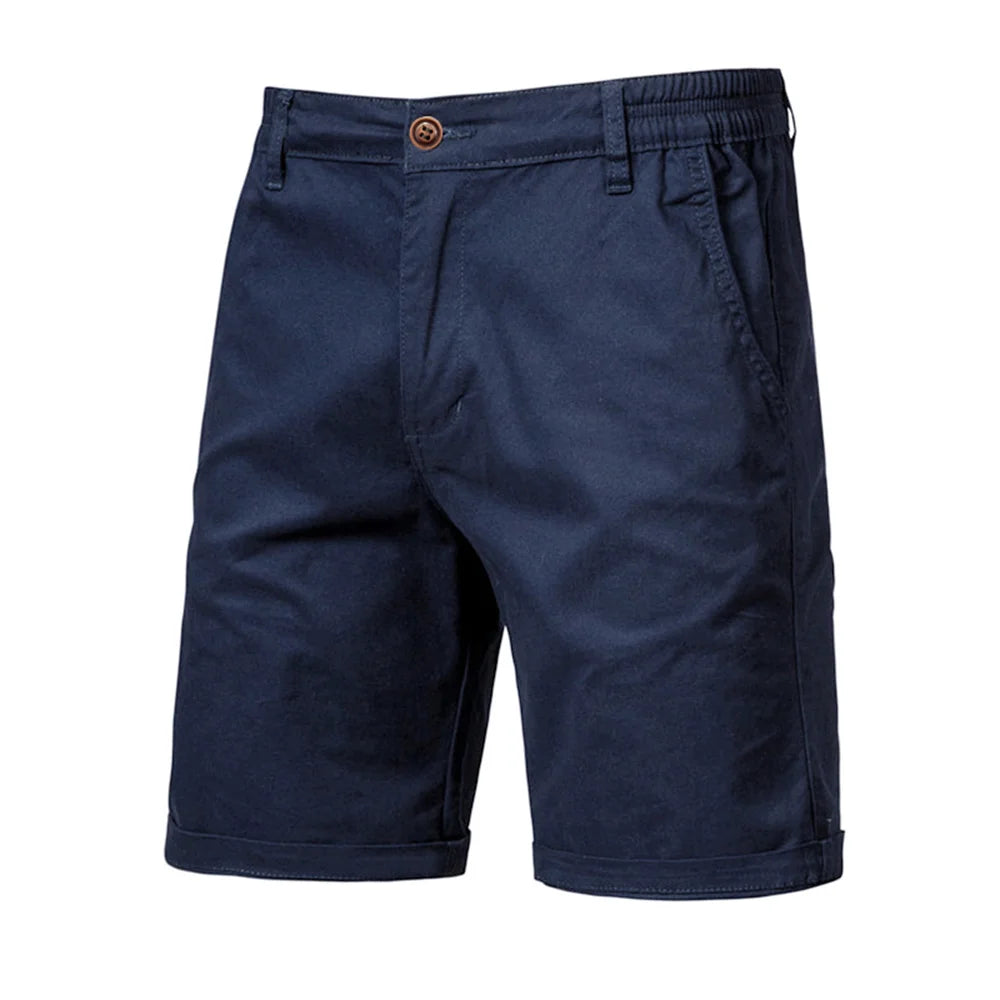 Heren Smart Casual Shorts – Zomerse Elastische Pasvorm