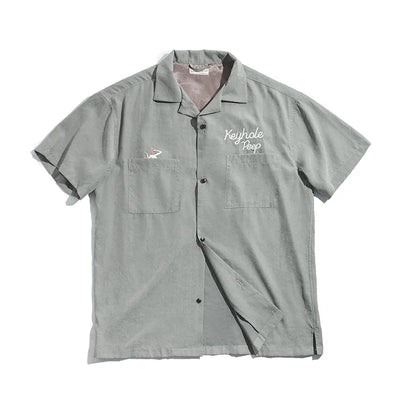 Stijlvol Zomershirt voor Heren – Relaxte Retro Pasvorm