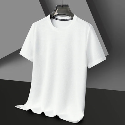 Stijlvol T-Shirt met Ronde Hals – Zomerse Comfort Pasvorm