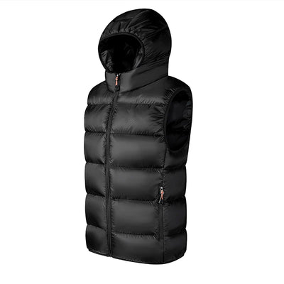 Bodywarmer met Capuchon
